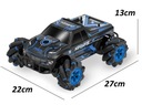 Автомобиль, управляемый жестами рук + дистанционное управление, авто 4x4, радиоуправляемый автомобиль с большими колесами для дрифта