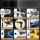 ПИЛОСОС АВТО БЕЗПРОВІДНИЙ 120W ВЕНТИЛЯТОР РУЧНИЙ 4W1 USB-C 6000MAH  (18857742801) фото min 16