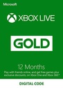 12-месячная цифровая подписка Xbox Live Gold