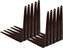 10X УГЛОВАЯ ПОДДЕРЖКА ПОЛКИ 200X150MM