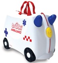 Walizka dla dzieci - jeżdżąca walizeczka Trunki Ambulans Abbie duża pojemna