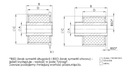 SILENTBLOCK AMORTIGUADOR PARTE TRASERA IZQUIERDA/DERECHA HONDA CR-V II, CR-V III, CR-V IV, FR-V 