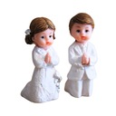 ПРИЧАСТИЕ ФИГУРА НА КОЛЕНИ МАЛЬЧИК ДЕВОЧКА ОРНАМЕНТ ПРИЧАСТИЕ УКРАШЕНИЕ