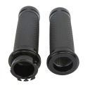 1 PAIRING 25MM HANDLES NA RUDDERS MOTORCYCLE BLACK CONVENIENTLY HANDLES M0  photo 6