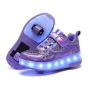 Роликовые коньки Heelys, невидимые туфли для девочек на колесах