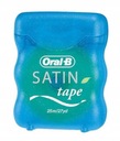 4x ZUBNÁ NIŽA ORAL-B SATIN FLOSS MINT MätOVÁ 25m Druh pásky