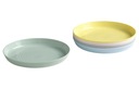 Набор тарелок Ikea Kalas, разноцветные, 19 см, 6 шт.