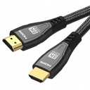 КАБЕЛЬ HDMI 2.1 PRO 8K 60 Гц 4K 120 Гц 48 Гбит/с КАБЕЛЬ В ГРАФИТОВОЙ ПЛЕТЕКЕ 5 м