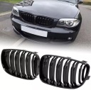 BMW E81 E82 E87 E88 2007-2011 РЕСТАЙЛ LCI РЕШІТКА РЕШІТКИ РЕШІТКА РАДІАТОРА РАДІАТОРА ЧОРНИЙ  (18357948539) фото min 13