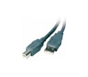 Кабель принтера USB 2.0 A/B Серый, 3 м. ВИВАНКО