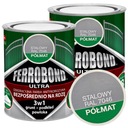 Краска по металлу от ржавчины СТАЛЬ ПОЛУМАТОВАЯ RAL 7046 0,7 л Ferrobond Набор из 2 шт.