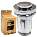 CLICK-CLACK ЛАТУННАЯ ПРОБКА ДЛЯ РАКОВИН, МАЛЕНЬКИХ РАЗМЕРОВ