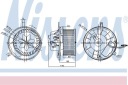 NISSENS ВЕНТИЛЯТОР AUDI A 3 / S 3 (8P) (03-), AUDI Q3 (8U) (11-), AUDI RS 3 (  (16486512787) фото min 14
