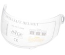 TN003 ВСТРОЕННЫЙ ШЛЕМ СТЕКЛЯННЫЙ ВИЗОР AWINA GLASS