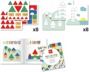 APLI Kids 19432 - Різні геометричні фігури наклейки набір в картонній коробці замовити