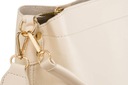 Elegantná dámska kabelka z ekologickej kože - Peterson Dominujúca farba biela