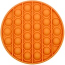 POP IT Push BUBBLE Fidget SENSORY Оранжевый круг