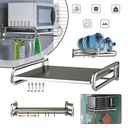 ПОЛКА ДЛЯ МИКРОВОЛНОВОЙ ПЕЧИ, ДЕРЖАТЕЛЬ ДЛЯ МИКРОВОЛНОВОЙ ПЕЧИ С КРЮЧКАМИ