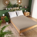 DREAMY PREMIUM Простынь бежевый 120х200 см