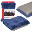 ГУБКА AMiO МОЮЩАЯ СРЕДСТВА ДЛЯ ОЧИСТКИ МАШИНЫ ДЛЯ ЧИСТКИ САЛОНА АВТОМОБИЛЯ МИКРОФИБРА