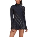 Y2628 Платье с 3 полосками adidas Marimekko Run Icon