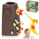 МАГНИТНАЯ ИГРА КОРМИТЬ ПТИЦУ ДЛЯ ДЕТЕЙ МОНТЕССОРИ ВУДПЭПЕ 12 ЧЕРВЬ