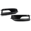 GRILLE CALANDRE SOUS PHARES ANTIBROUILLARD AUDI A4 B8 S4 2013-2015 DROITE GAUCHEphoto 13