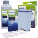Набор для чистки кофемашины Saeco Philips Средство для удаления накипи + Таблетки + Фильтр