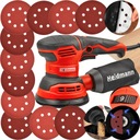 ЭКСЦЕНТРИЧЕСКАЯ ШЛИФОВАЛЬНАЯ ШЛИФОВАЛЬНАЯ МАШИНА 125 мм + БУМАГА