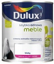 DULUx FARBA RENOWACYJNA DO MEBLI BIAŁY 0,75L