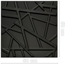 3D ПОТОЛОК КОФЕ BLACK LINE ПЕНОВЫЕ СТЕНОВЫЕ ПАНЕЛИ 0,25 м2