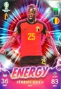 EURO 2024 TOPPS MATCH ATTAX ENERGY GM 1 JEREMY DOKU