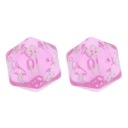 Набор из 2 кубиков K20 RPG Neverland Двадцать упрощенная кость