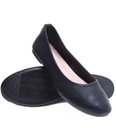 Женская обувь Черные воздушные балетки балетки 15651 38