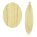 Синтетические косы, тонкие волосы для плетения.