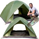 ТРЕХМЕСТНАЯ ПАЛАТКА С ВОДОНЕПРОНИЦАЕМОЙ МОСКВНОЙ СЕТКОЙ