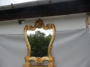 Zrkadlo s konzolou - drevené - barokové zlato Štýl barok