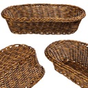 KOSZYK NA PIECZYWO CHLEB STÓŁ SZTUĆCE PODŁUŻNY BRĄZOWY KOSZYCZEK