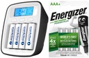 ŁADOWARKA BATERII R3 R6 AA AAA +4x ENERGIZER 700
