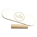 балансировочная доска белого цвета