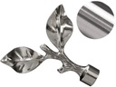 Наконечник ROSE LEAF 19 мм для СТАЛЬНОГО карниза