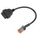 АДАПТЕР КАБЕЛЯ DIAGNOSTYCZNEGO МОТОЦИКЛА OBD2 16PIN NA 4PIN  фото 11