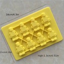 Silikónová forma LUDIA LEGO 4 cm ľudia Materiál silikón