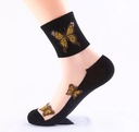 ponožky sieťované vzory tenké motýle Model Lace Liner Socks