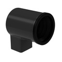 Adapter Galeco do PVC2 110/70x80 Czarny RAL9005