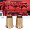 2 SZT. ЛАТУННІ САЙЛЕНТБЛОКИ ВАЛИК ДРОСЕЛЬНОЇ ЗАСЛІНКИ ODPORNE NA RDZE DO CUMMINS 12V ВАЖІЛЬ КЛАПАНУ  фото 8