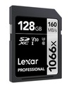 Lexar SDXC Professional 128 ГБ 160 МБ/с U3 V30 1066x