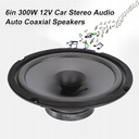 POTENTE ALTAVOCES DE AUTOMÓVIL 6CALOWY 500W 