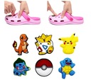 ПУГОВИНКИ ДЛЯ ОБУВИ украшения типа CROCS KROKS покемон 6 шт