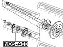 COJINETE + COMPACTADOR SEMIEJES PARA NISSAN ARMADA 5.6 